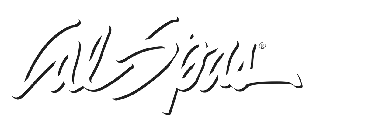 Calspas White logo hot tubs spas for sale Grapevine